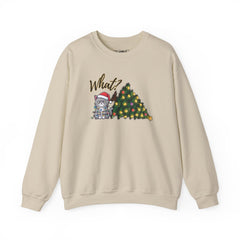 Cat with Christmas Tree Sweatshirt