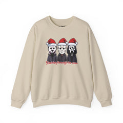 Horror Icons with Santa Hats - Sweatshirt