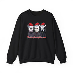 Horror Icons with Santa Hats - Sweatshirt